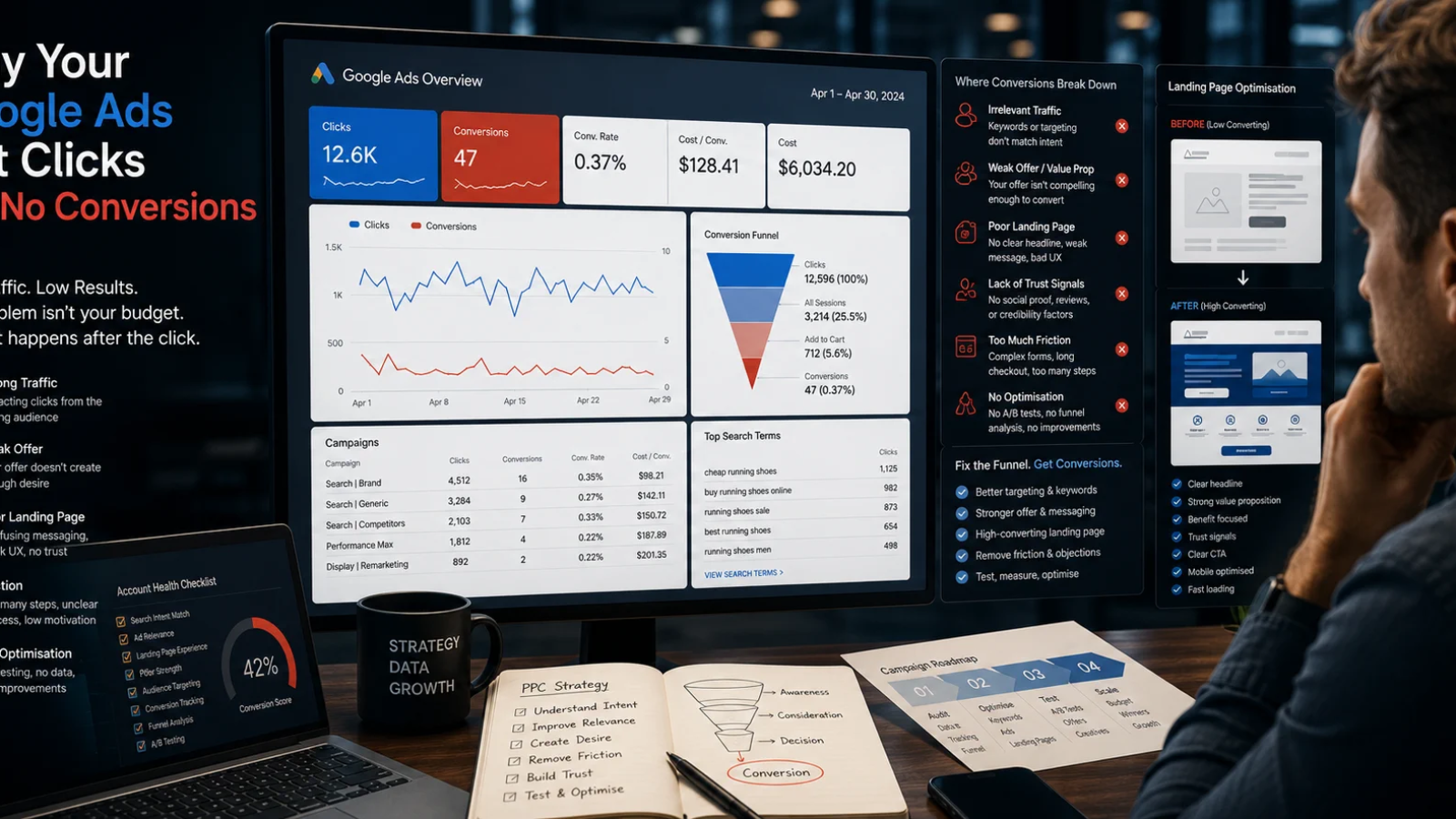 Google-Ads-conversion-challenges-dashboard